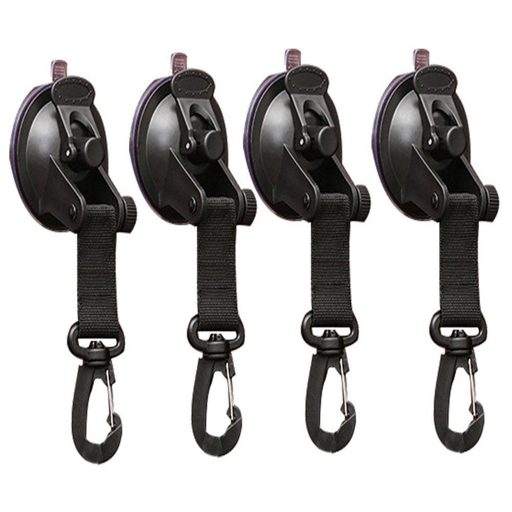 Set 4 Móc Hít Chân Không Bằng Nhựa ABS Tiện Dụng Khi Đi Cắm Trại