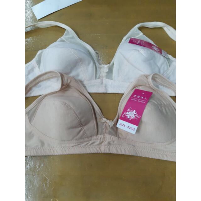 Áo lót mỏng_không gọng_chât cotton_dây liền