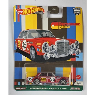Xe mô hình tỉ lệ 1:64 hot wheels t-23 bánh cao su mercedes-benz 300 sel 6.8 amg