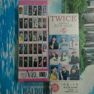 Combo bookmark TWICE dấu trang TWICE