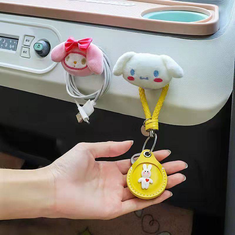 Car Cute Hook Sanliou Cinnamoroll Babycinnamoroll Melody Cartoon Creative Paste Style Hook Wall Car Hook car accessories aDGh