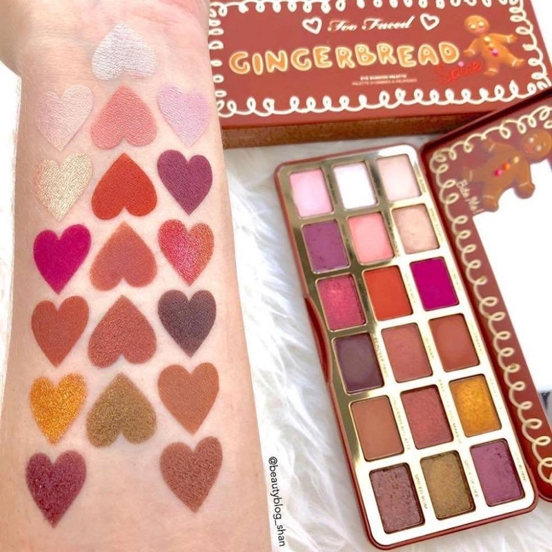 MUA 1 TẶNG 1 - Bảng mắt TOO FACED Gingerbread Eye Shadow Palette