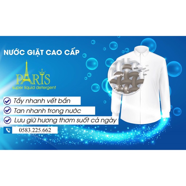 CAN NƯỚC GIẶT PÁI 9IN1 HƯƠNG NƯỚC HOA 3,6L