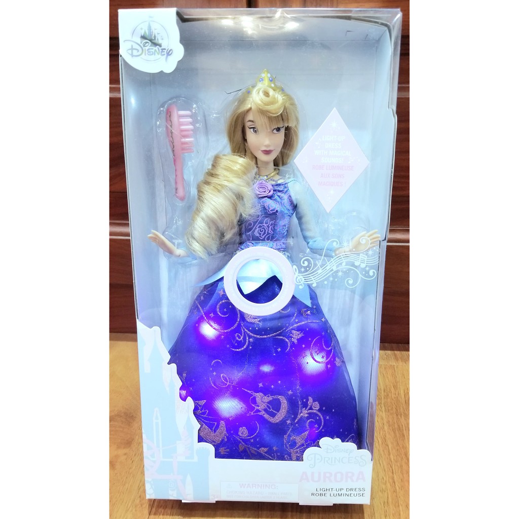 Búp Bê Disney AURORA có đèn và nhạc - Mỹ (Hàng thật mới 100%)