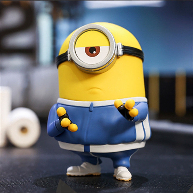 Mô Hình Nhân Vật Minions Mắt To 2 Series Dễ Thương Dùng Trang Trí