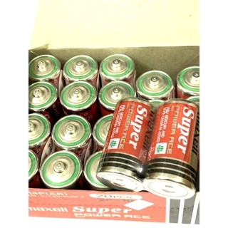 Pin C Maxell Super Power ACE red