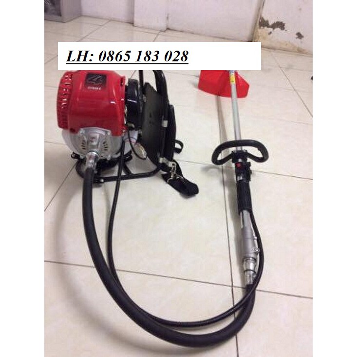 Máy cắt cỏ Honda Gx35 đeo lưng, cần mềm - BH 12 tháng