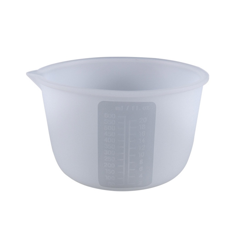 Cốc Đo Lường Silicone 600ml Kèm Dụng Cụ Đo Lường