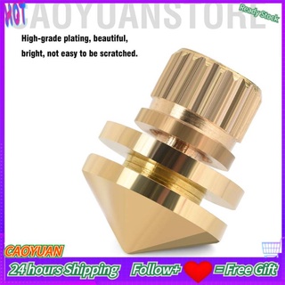 Caoyuanstore Bộ 8 đế đệm loa bằng đồng