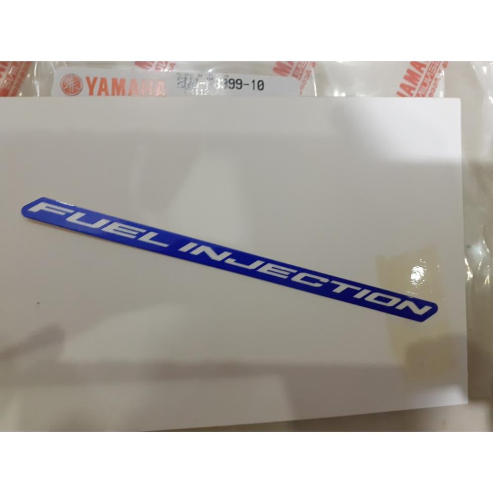 Tem chữ &quot;Fuel Injection&quot; zin chính hãng Yamaha 2NDF839910