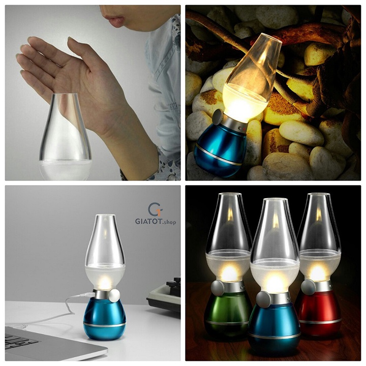 Đèn trang trí Star Master, đèn ngủ cảm ứng thổi bật tắt NH-150