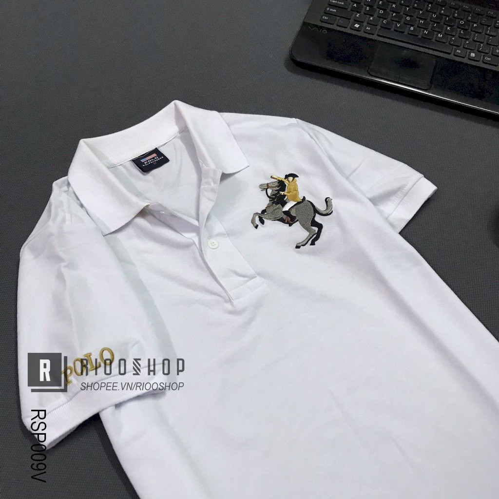 Áo thun polo nam có cổ, áo phông nam ngắn tay polo cao bồi cực đẹp RSP009 có size lớn big size xxl Riooshop | BigBuy360 - bigbuy360.vn