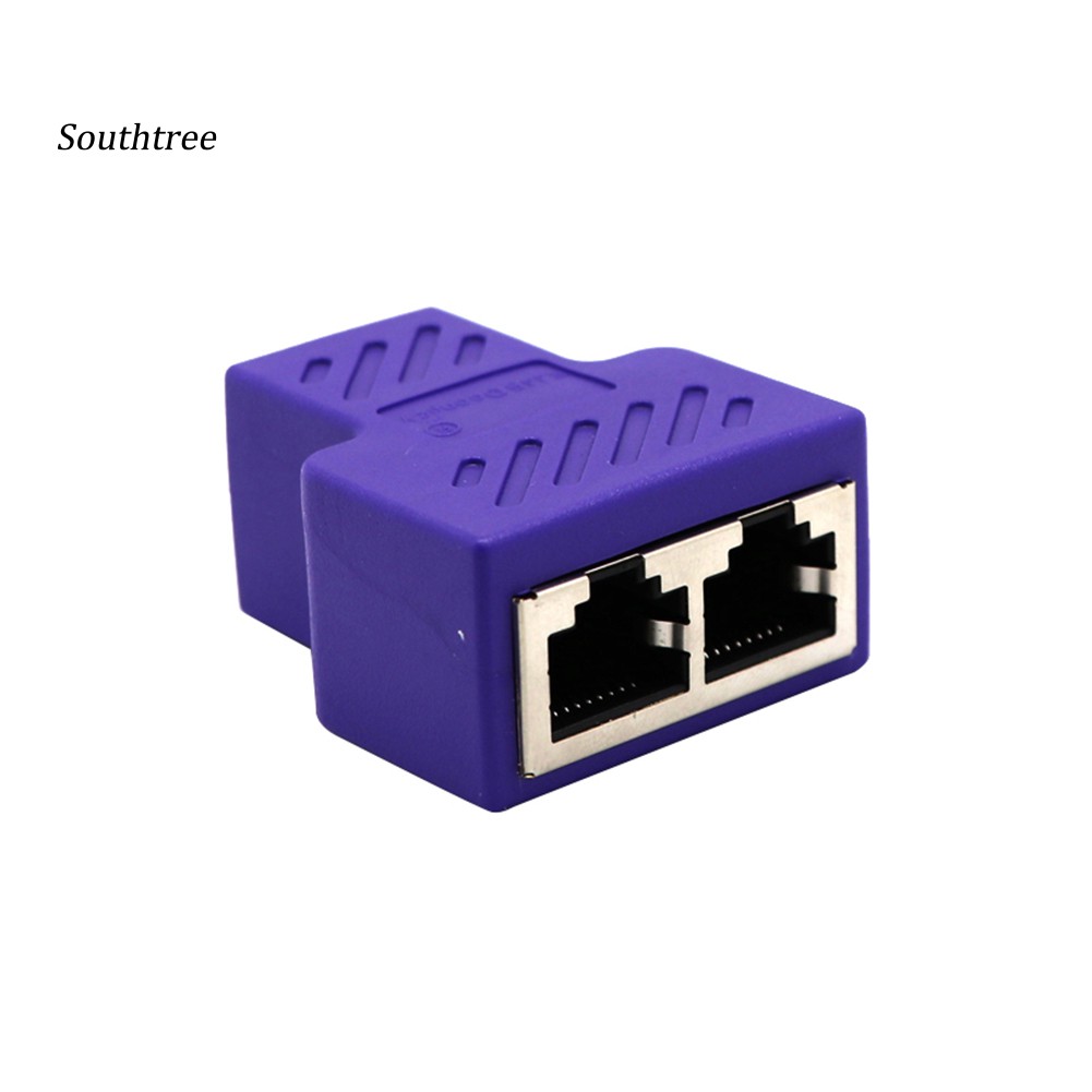 Đầu Chia Cổng Mạng Lan 1 Sang 2 Cổng Cat5/6/7 Rj45