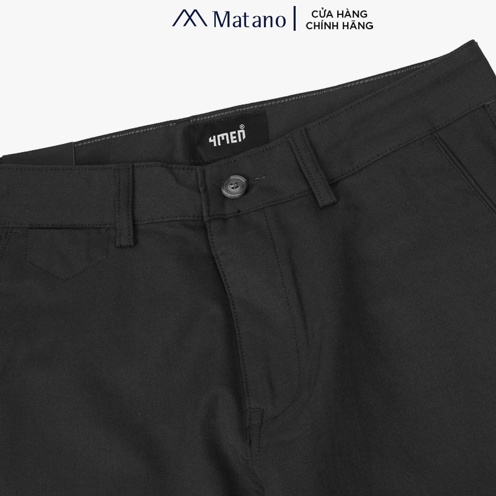 Quần kaki nam MATANO QK018 kiểu dáng dài trơn, form slimfit tôn dáng, vải kaki dày dặn, co giãn tốt, mềm mại, trẻ trung