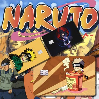 MIẾNG DÁN SKIN/ STICKER thẻ ATM, chung cư, thẻ xe ( NARUTO) | TUTA CARDS