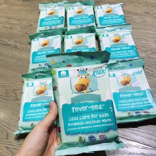 Khăn lau hạ sốt Fever Eez của Mỹ