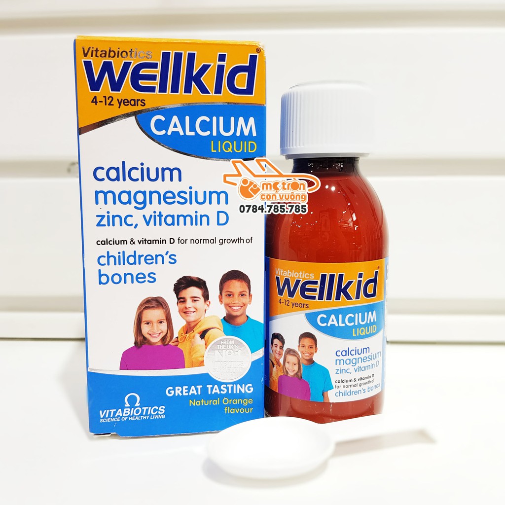 Vitamin tổng hợp Wellkid 150ml (4-12 tuổi)