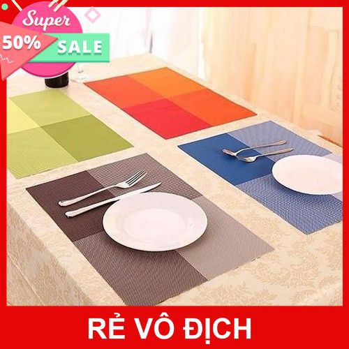 [XÃ KHO] TẤM LÓT BÀN ĂN CÁCH NHIỆT CHỐNG TRƯỢT (30 X 45CM) [HCM]