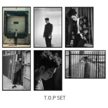 BỘ POSTCARD T.O.P SET (6 TẤM)