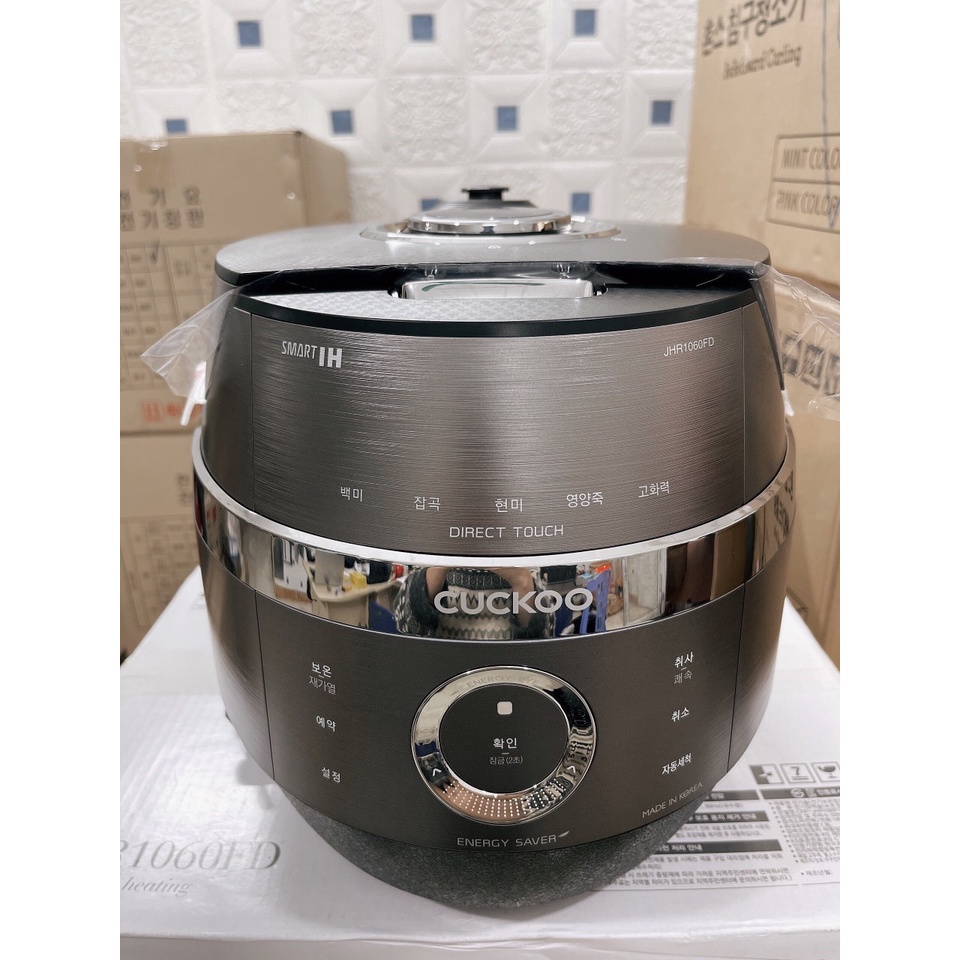CUCKOO CRP-JHR0660FD 1.08L NỒI CƠM ĐIỆN CAO TẦN CẢM ỨNG  HÀNG CHÍNH HÃNG KOREA. BẢO HÀNH 24 THÁNG