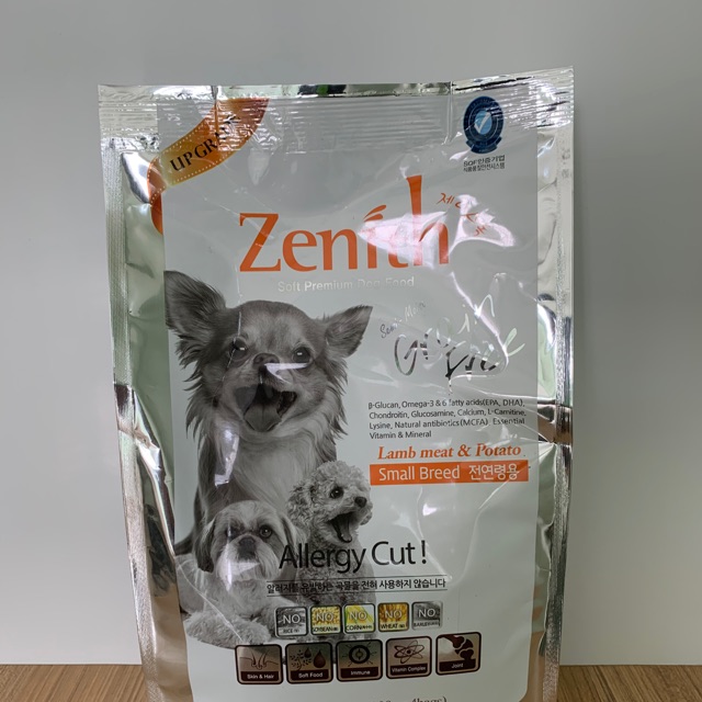 Thức ăn zenith hạt mềm cho chó