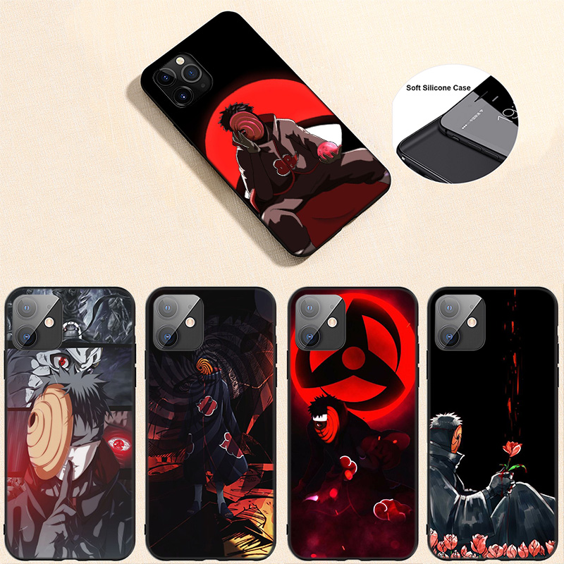 Ốp điện thoại silicone mềm in hình Naruto cho iPhone X Xs Max XR 6 6s 7 8 Plus 5 5s SE 2020 6+ 6s+ 7+ 8+