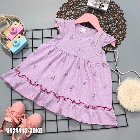 Váy Babydoll, Cotton, Size từ 12-26KG