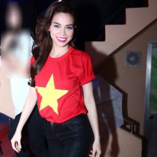 ÁO THUN CỜ ĐỎ SAO VÀNG NAM NỮ