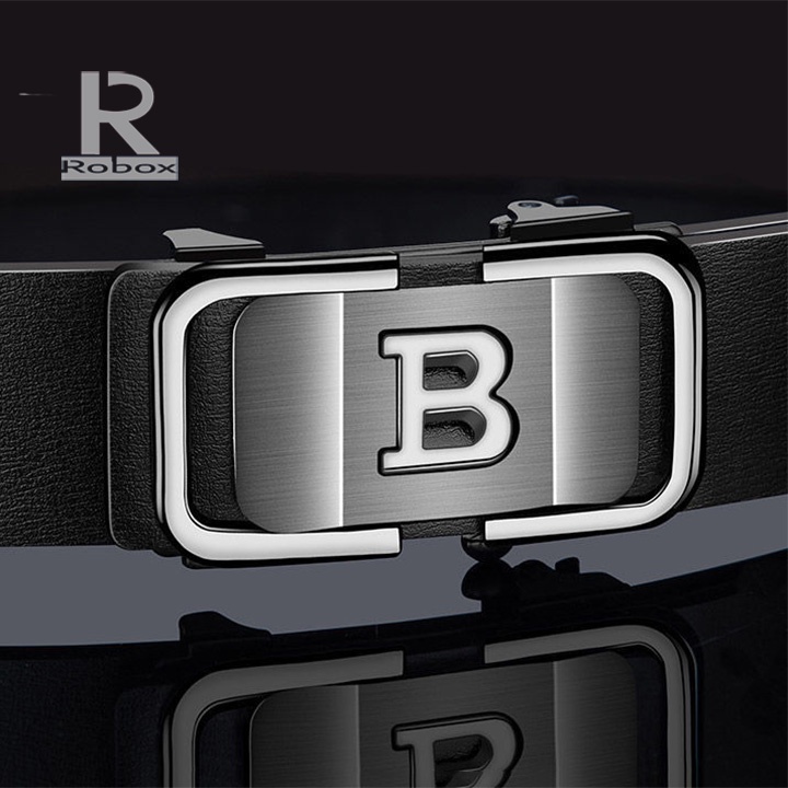 Thắt lưng da khóa tự động kiểu mới cao cấp hình chữ B