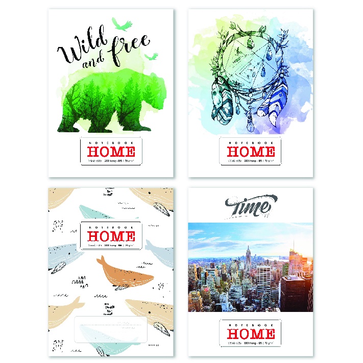 Sổ lò xo A5 Hải Tiến Home 300 trang 6379