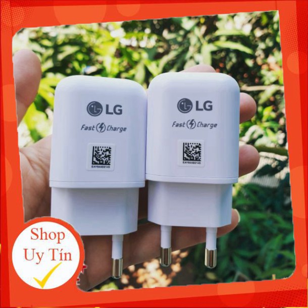 Củ sạc nhanh LG V30 V40 V50 V60 G6 G7 G8 Velvet Wing đời 2020 new Quick Charge 3.0 ZIN HÃNG 100% [el289]