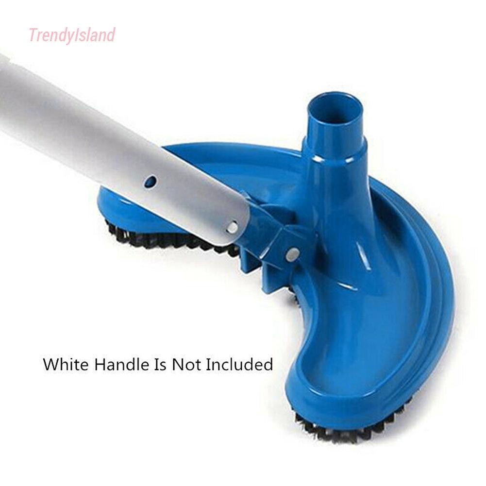 Vacuum Cleaner Half Moon Flexible Swimming Pool Curve Suction Head Cleaning Tool Replacement Parts