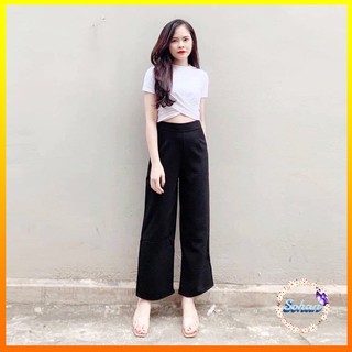 Quần ống rộng culottes hot năm 2020 - Chất liệu tuyết mưa cao cấp { Hàng Xuất Khẩu }