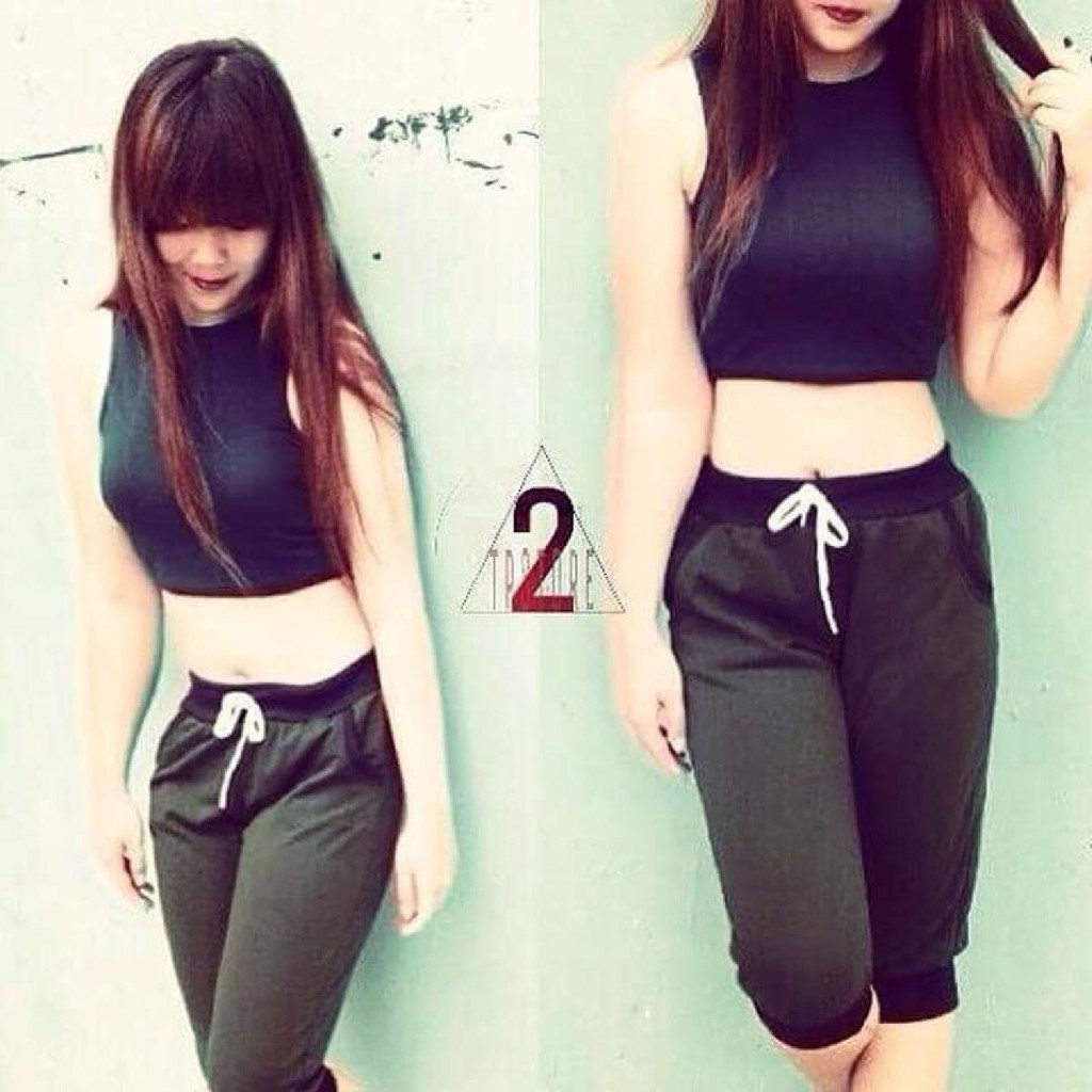 áo croptop 3 lỗ, thun dày