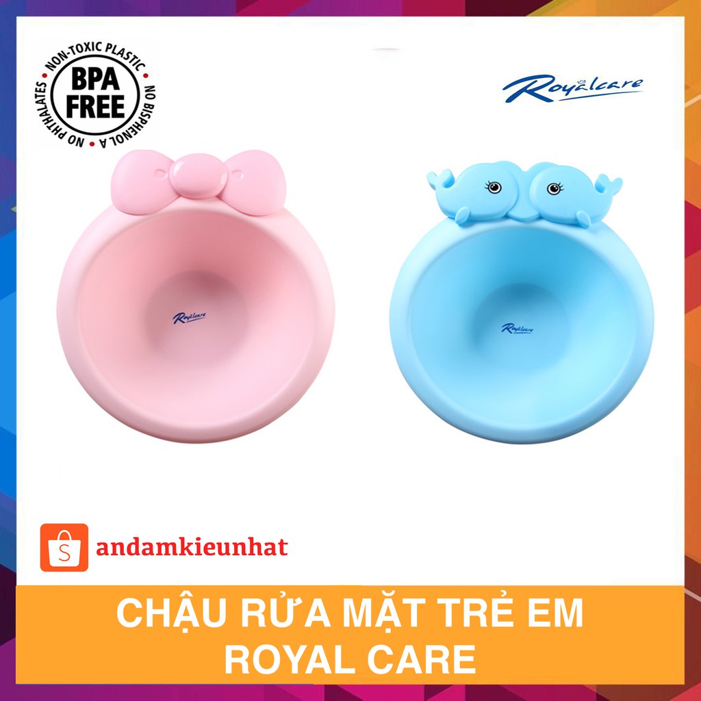 Chậu rửa mặt trẻ em cao cấp Royal Care chính hãng