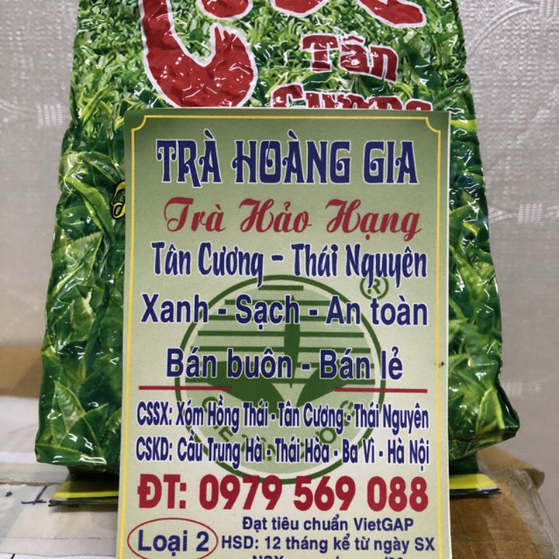 200g Trà Tân Cương đặc sản chè búp Thái Nguyên loại 2 thơm ngon