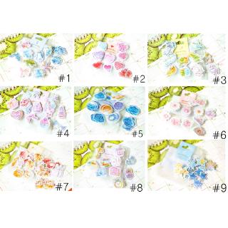 60 Sticker Dán Trang Trí Sổ Tay