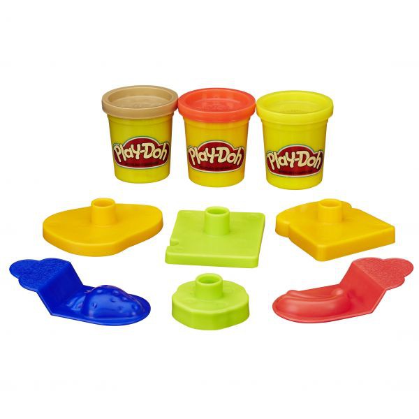 Đất sét playdoh thế giới sắc màu 16x16x12cm - 23414