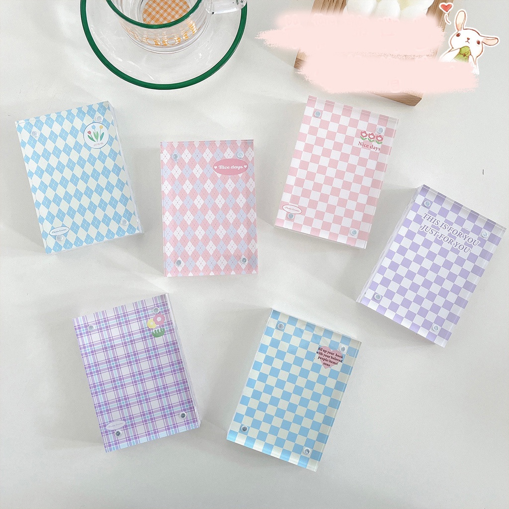 Khung Ảnh Nam Châm Họa Tiết Checkerboard
