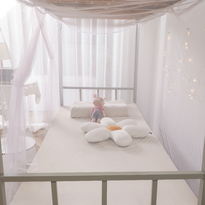 [Mới] Mùng Chống Muỗi Dày Hai Tầng Màu Trơn Thời Trang Trọng Lượng Nhẹ / Hồng Cho Giường Ký Túc Xá / Sinh Viên