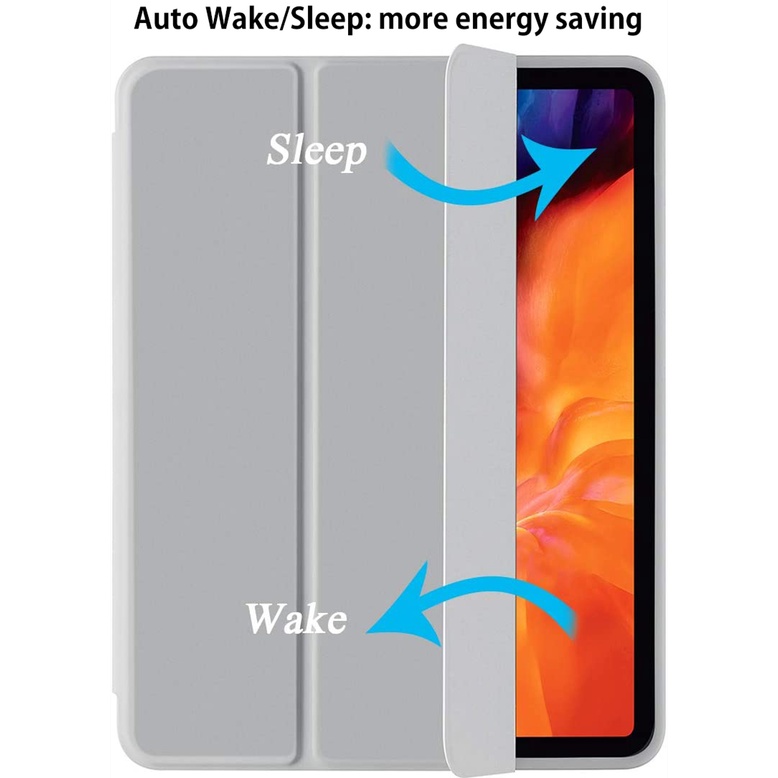 Ốp máy tính bảng DLLENCASE silicon có ngăn đựng bút thích hợp cho iPad Pro 11 2021 12.9 2020 A116