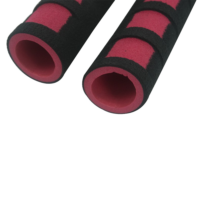 Bộ 2 ống mút gắn đòn tạ Sportslink (Đen phối đỏ)