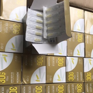 Đầu kim tiêm dưỡng chất 30G x 4mm (Combo 10 đầu kim)