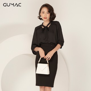 Áo cổ nơ rã bèo gumac aa993