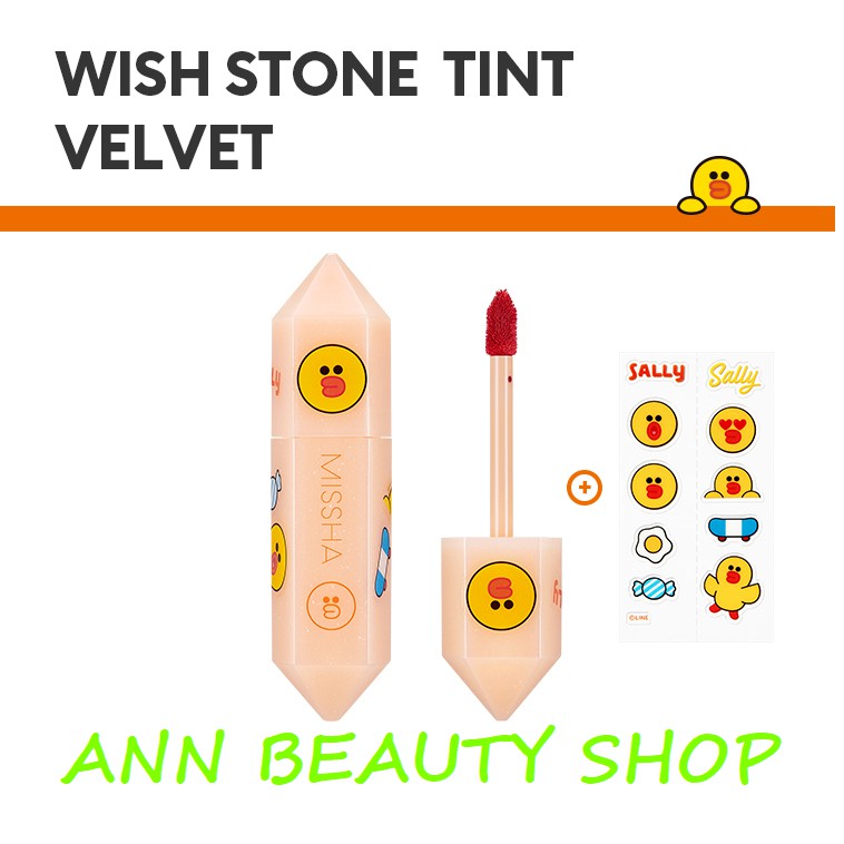 Son Missha Wish Stone Tint Phiên Bản Line Friend (DATE 10/2021) | BigBuy360 - bigbuy360.vn