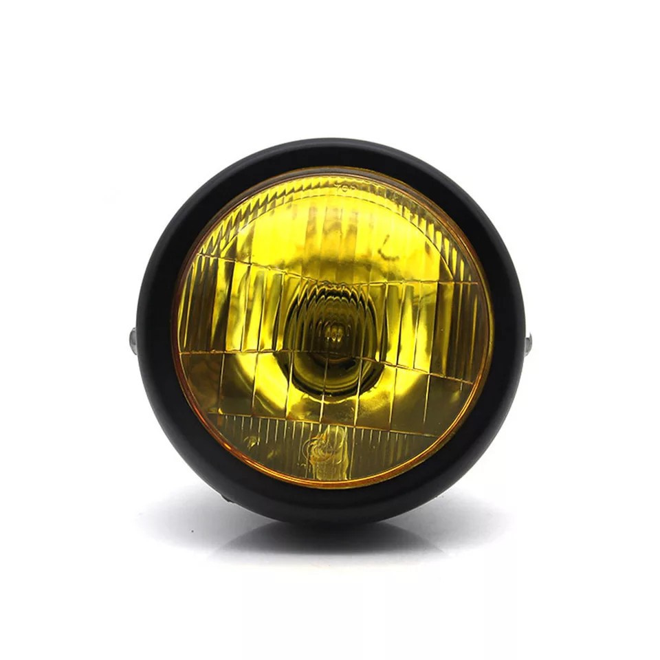 ĐÈN PHA ĐỘ XE MÁY CAFE RACER 💎 GÁO ĐÈN TRÒN độ CG125, GN125, WIN , HONDA 67