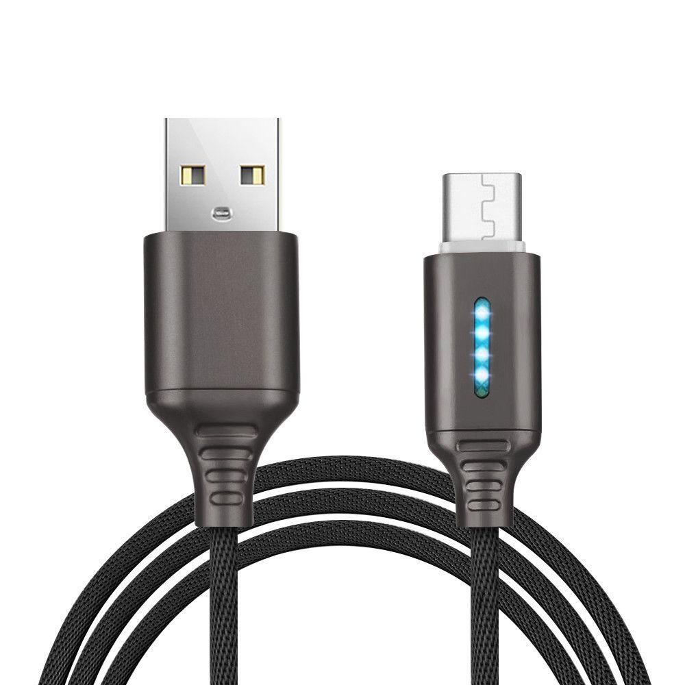 Dây Cáp Sạc Truyền Dữ Liệu Tự Động Ngắt Kết Nối Type C 2A An Toàn Cho Android