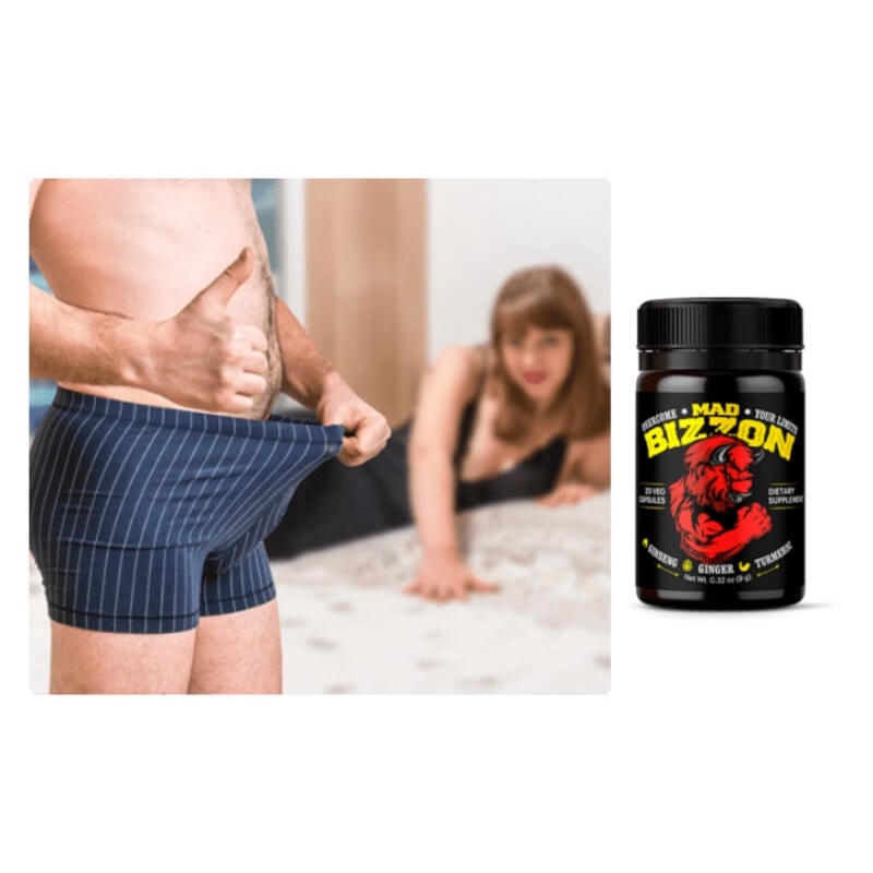 Tăng cường sinh lý nam Mad Bizzon bổ thận tráng dương cải thiện x.u.a.t  t.i.n.h sớm kéo dài thời gian qhe