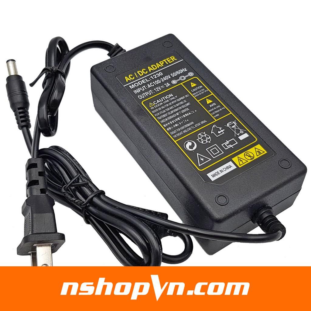 Nguồn adapter 12V 3A