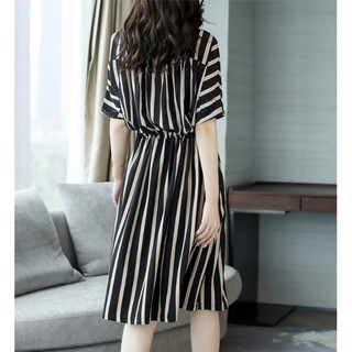 ĐẦM THUN LIỀN VÁY FORM CHỮ A